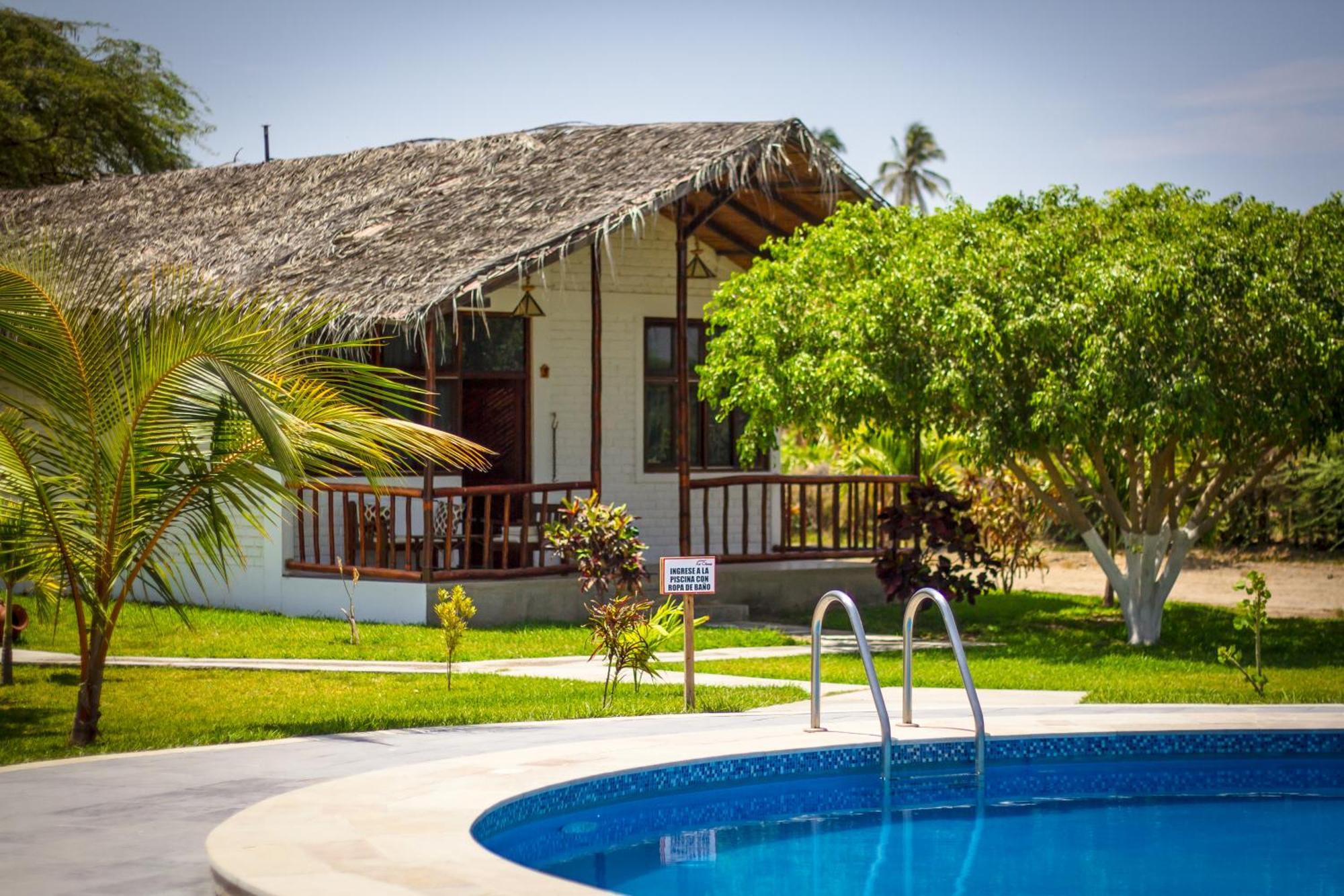La Choza Bungalows Tambo Grande Exterior foto